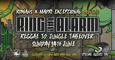 ROWANS X MADRI EXCEPCIONAL X RING THE ALARM SOUND SYSTEM CREW - EDM event at Rowans Tenpin Bowl in London