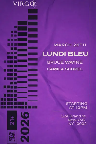 Purple Night - EDM event at Virgo in New York