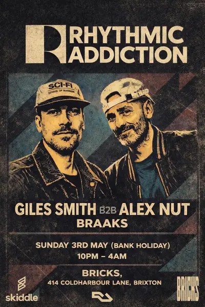 Rhythmic Addiction - EDM event at Bricks in London