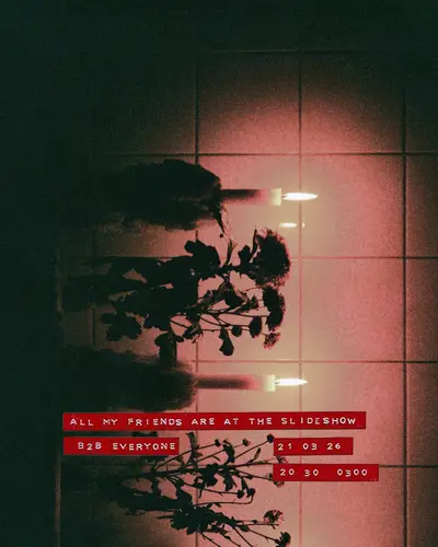 All My Friends Are At The Slide Show: B2B Everyone - EDM event at Time is the new space in Rotterdam