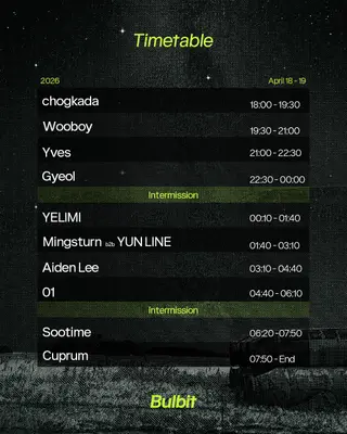 Bulbit Island: Open Air Fest at TBA