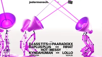 jedermensch. x PhonoVision - EDM event at Artheater in Cologne