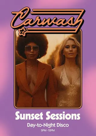 Carwash Daytime Disco – Sunset Sessions (5PM–10PM) - Disco, Funk, Retro Vibes - 14 March at Cor at Core Bar