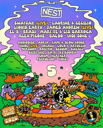 NEST 5 - EDM event at TBA - Alt Penedès in Barcelona