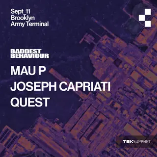 Teksupport: Mau P (Friday) at Brooklyn Army Terminal