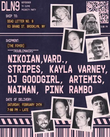 Amber Valentine, Joopiter, Troublemakers: Dead Letter No.9 at Cargo @ Dead Letter No. 9 Amber Valentine, Joopiter, Troublemakers: Dead Letter No.9 at Cargo @ Dead Letter No. 9