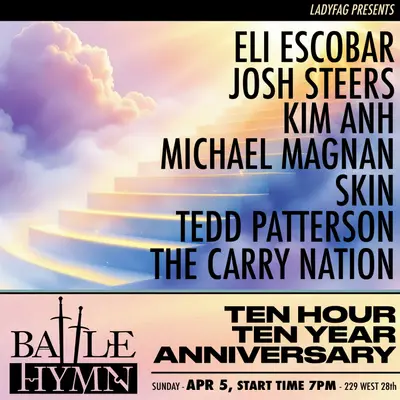 Battle Hymn 10 YEAR ANNIVERSARY - EDM event at Rumi in New York