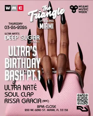 Ultra Naté's DEEP SUGAR MIAMI ''Ultra's Birthday Bash!'' at The Triangle at Little River