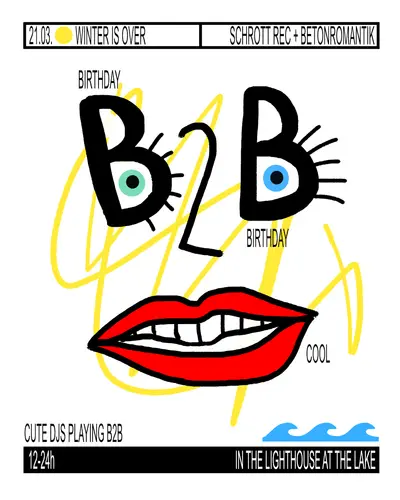 b2b at the beach - EDM event at TBA - If you know, you know in Berlin