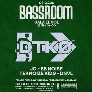 BASSROOM W/ DTKO, DNVL, JC, TEKNOIZE KIDS & BB NOISE at Sala El Sol BASSROOM W/ DTKO, DNVL, JC, TEKNOIZE KIDS & BB NOISE at Sala El Sol