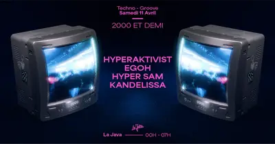 Hyperaktivist, Kandelissa, egoh, Hyper Sam & 2000 et Demi - EDM event at La Java in Paris