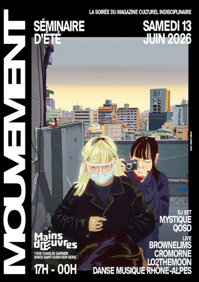 Séminaire d'été - EDM event at Mains D'œuvres in Paris