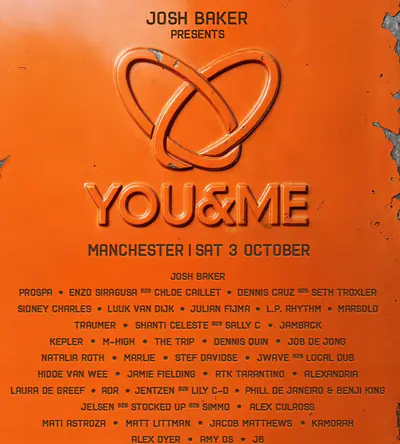 You & Me x WHP - EDM event at Depot Mayfield in Manchester