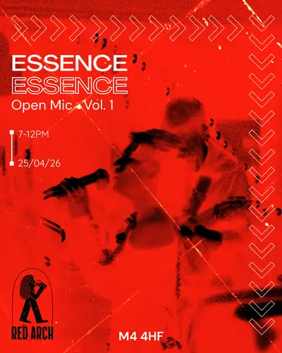 Essence - Open Mic Vol. 1 Essence - Open Mic Vol. 1 - EDM event at Green Arches in Manchester