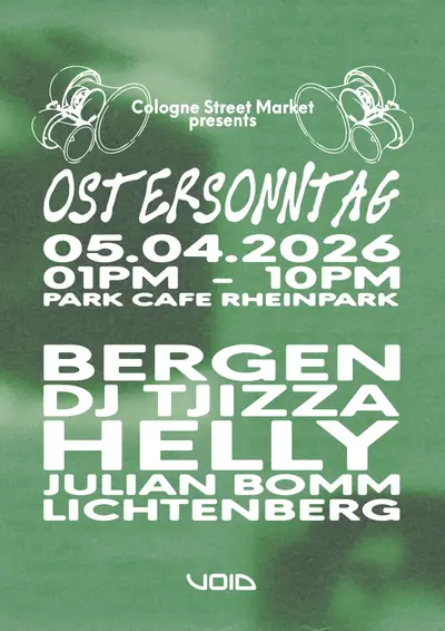 CSM presents: Ostersonntag with DJ Tjizza & Helly - EDM event at TBA - PARK CAFE RHEINPARK in Cologne