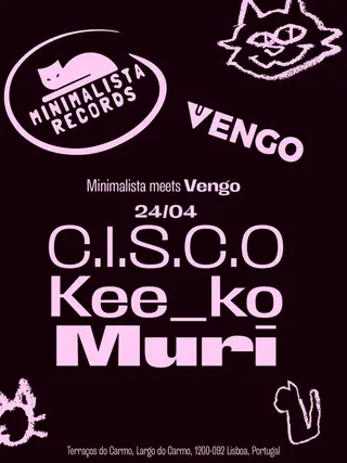 Minimalista Meets VENGO at Carmo Rooftop Minimalista Meets VENGO at Carmo Rooftop