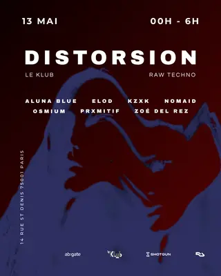DISTORSION at Le Klub