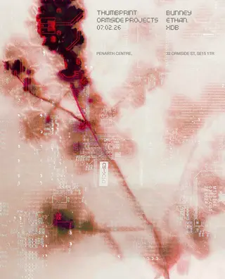 thumbprint with XDB, Bunney & Ethan. at Ormside Projects thumbprint with XDB, Bunney & Ethan. at Ormside Projects