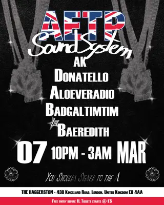 AETP SOUNDSYSTEM at The Haggerston