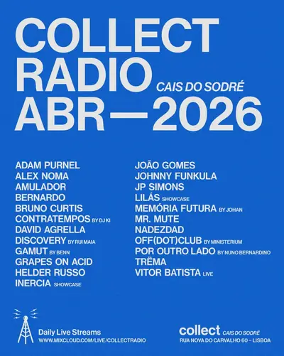 COLLECT w/ MEMÓRIA FUTURA by JOHAN - EDM event at Collect - Cais do Sodre in Lisbon