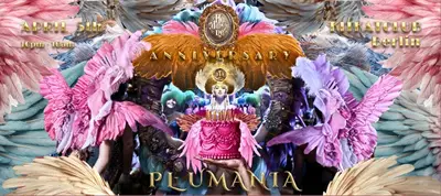 HEDONÉ Anniversary - PLUMANIA - EDM event at KitKatClub in Berlin