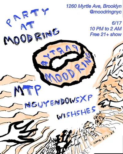 MTP, wishshes, nguyendowsXP - EDM event at Mood Ring in New York
