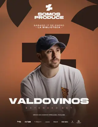VALDOVINOS [EXTENDED SET] - by SOMOS PRODUCE at TBA - La Biblioteca, San Telmo