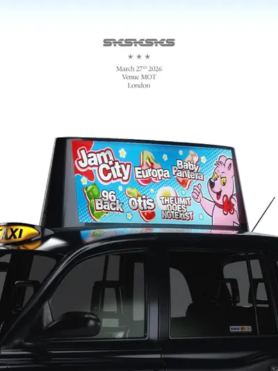 SKSKSKS: Jam City, Europa, Baby Pantera, 96 Back + more - EDM event at M.O.T in London