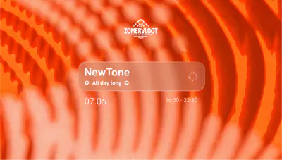 De Zomervloot - NewTone All Day Long - EDM event at Ijburg in Amsterdam