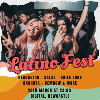 Latino Fest (Newcastle) March 2026 at Digital