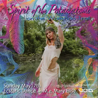 Ecstatic Dance with M.e. Mary Elise at Spirit of the Potawatomi
