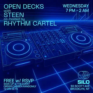 Open Decks with STEEN and Rhythm Cartel at SILO