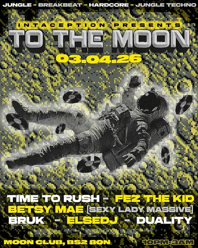 Intaception presents: To The Moon - EDM event at Lakota in Brussels