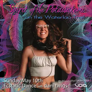 Ecstatic Dance with dani twigs at Spirit of the Potawatomi