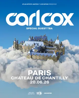 Carl Cox - Paris at Château de Chantilly Carl Cox - Paris at Château de Chantilly