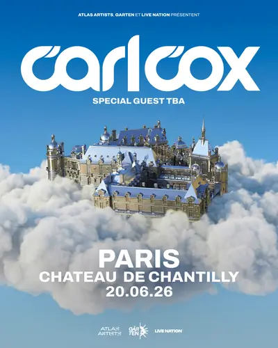 Carl Cox - Paris Carl Cox - Paris - EDM event at Château de Chantilly in Barcelona