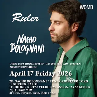 RULER at WOMB RULER at WOMB