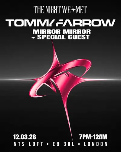TNWM: Tommy Farrow - EDM event at Night Tales Loft in London