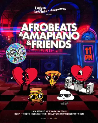 AFROBEATS & AMAPIANO: AfroWaves Party NYC at Nexo AFROBEATS & AMAPIANO: AfroWaves Party NYC at Nexo