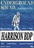 UNDERGROUND SOUND PRESENTS: Harrison BDP thumbnail UNDERGROUND SOUND PRESENTS: Harrison BDP thumbnail