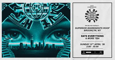 History of Rave with Eats Everything on The Roof - EDM event at Superior Ingredients in New York