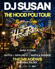 DJ Susan presents The Hood Poli Tour - Brooklyn thumbnail
