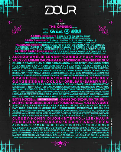 Dour Festival 2026