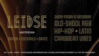 OLD-SKOOL R&B, HIP-HOP, LATIN & CARIBBEAN VIBES at TBA - Leidse Amsterdam OLD-SKOOL R&B, HIP-HOP, LATIN & CARIBBEAN VIBES at TBA - Leidse Amsterdam