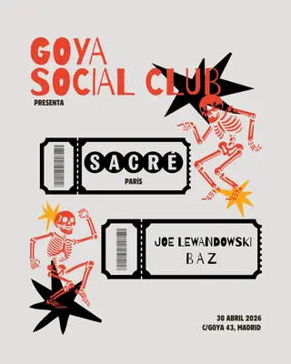 Sacré takes over Goya Social Club at Goya Social Club