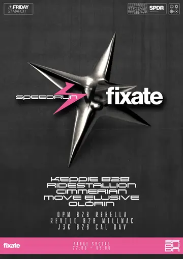 Fixate vs Speedrun: Sheffield Techno Soundclash at Panke Social Fixate vs Speedrun: Sheffield Techno Soundclash at Panke Social