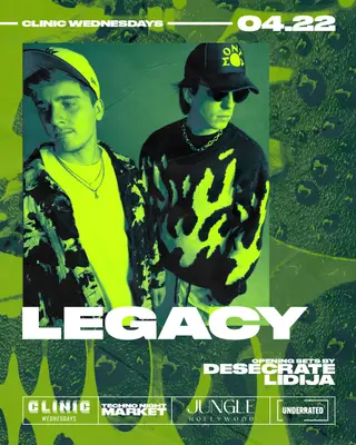 Clinic feat. Legacy (House Call Records) at Jungle Hollywood