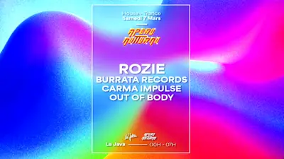 Apero Notturno: Rozie • Burrata Record • Carma Impulse • Oob Apero Notturno: Rozie • Burrata Record • Carma Impulse • Oob - EDM event at La Java in Barcelona