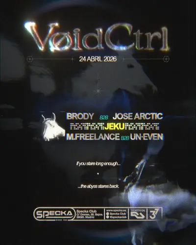 Jeku | Void Control - EDM event at Specka in Madrid