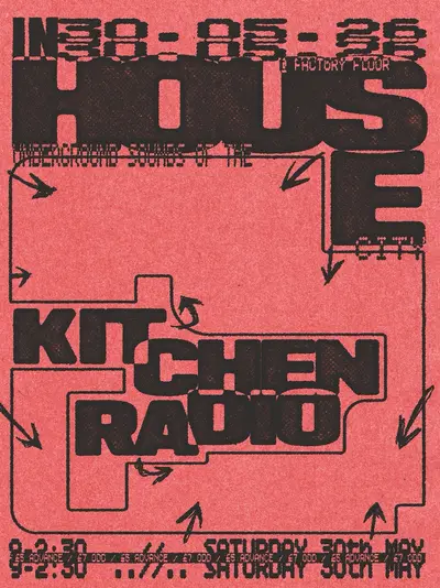 In–House with Kitchen Radio - EDM event at Factory Floor in Sheffield